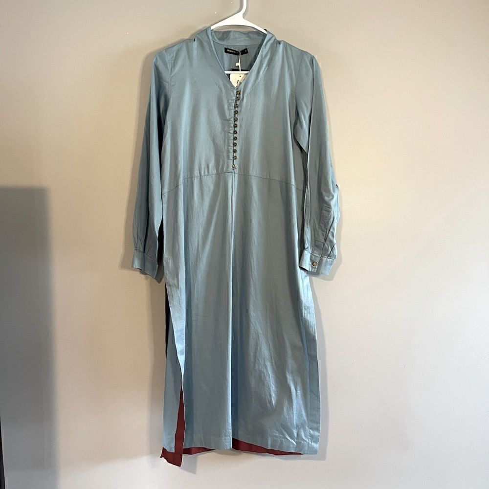 Generation Pakistani Blue Sportsy Kurta | SZ 10